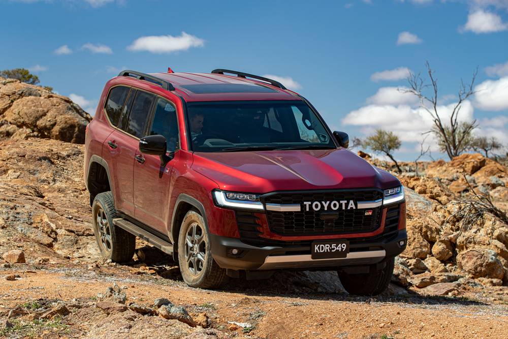 2021 Toyota LandCruiser 300 Series GR Sport.