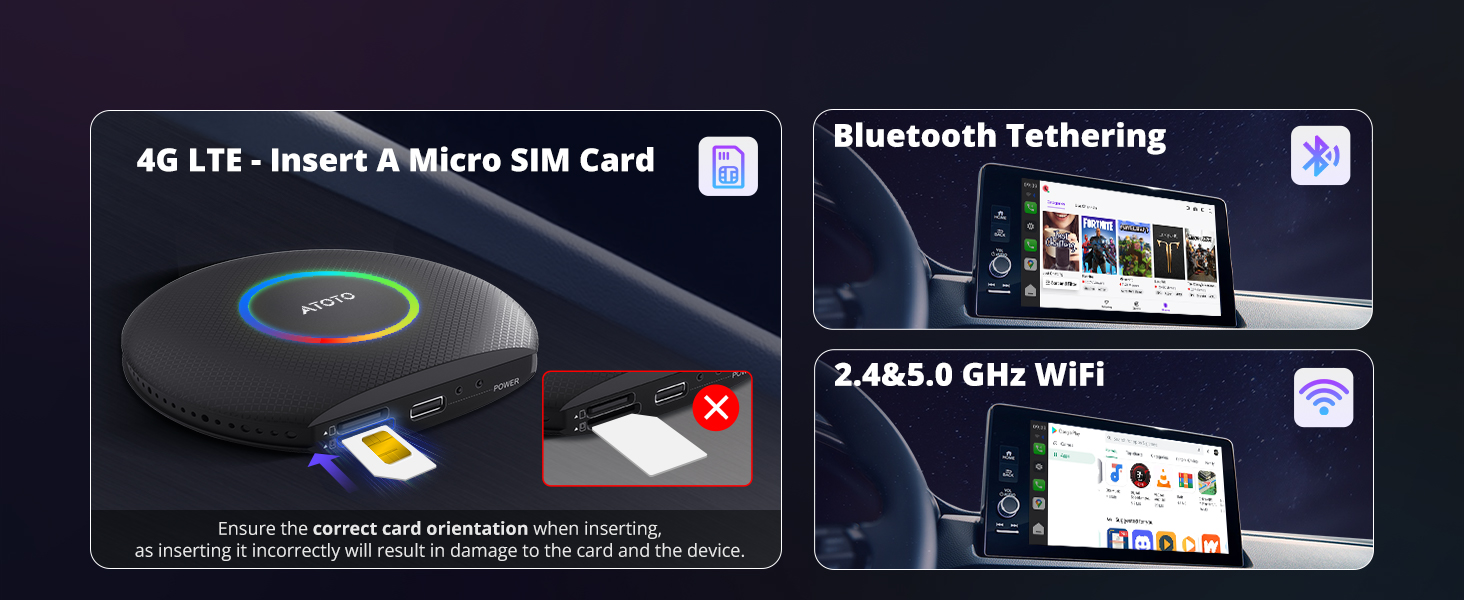 The brilliant Atoto CB6 Wireless CarPlay/Android Auto AI box | Gay