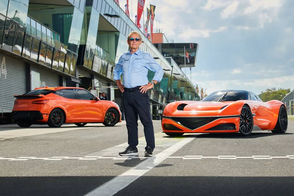 Jacky Ickx Returns to Mount Panorama in Stunning Genesis Concepts