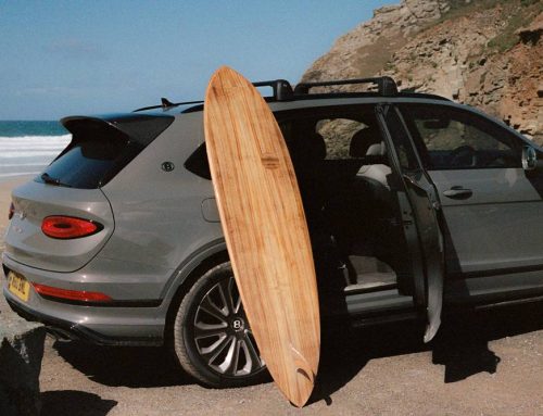 Bentley Unveils Bespoke Koa Surfboard for Charity Auction