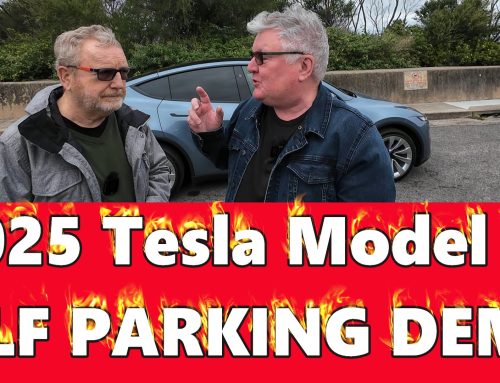 2025 Tesla Model Y Self-Parking Demo Video – Smart, Smooth, and Slightly Shy