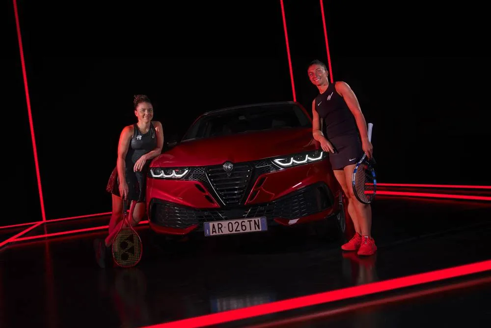 Sara Errani e Jasmine Paolini x Alfa Romeo