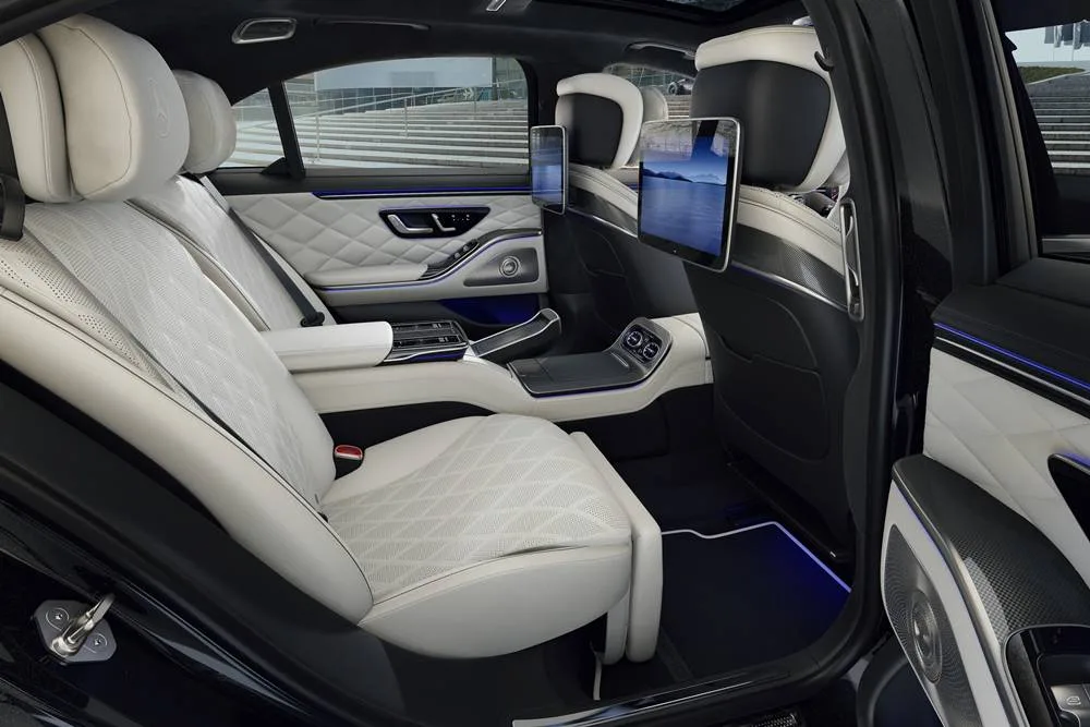 The new Mercedes-Benz S-Class rear seats