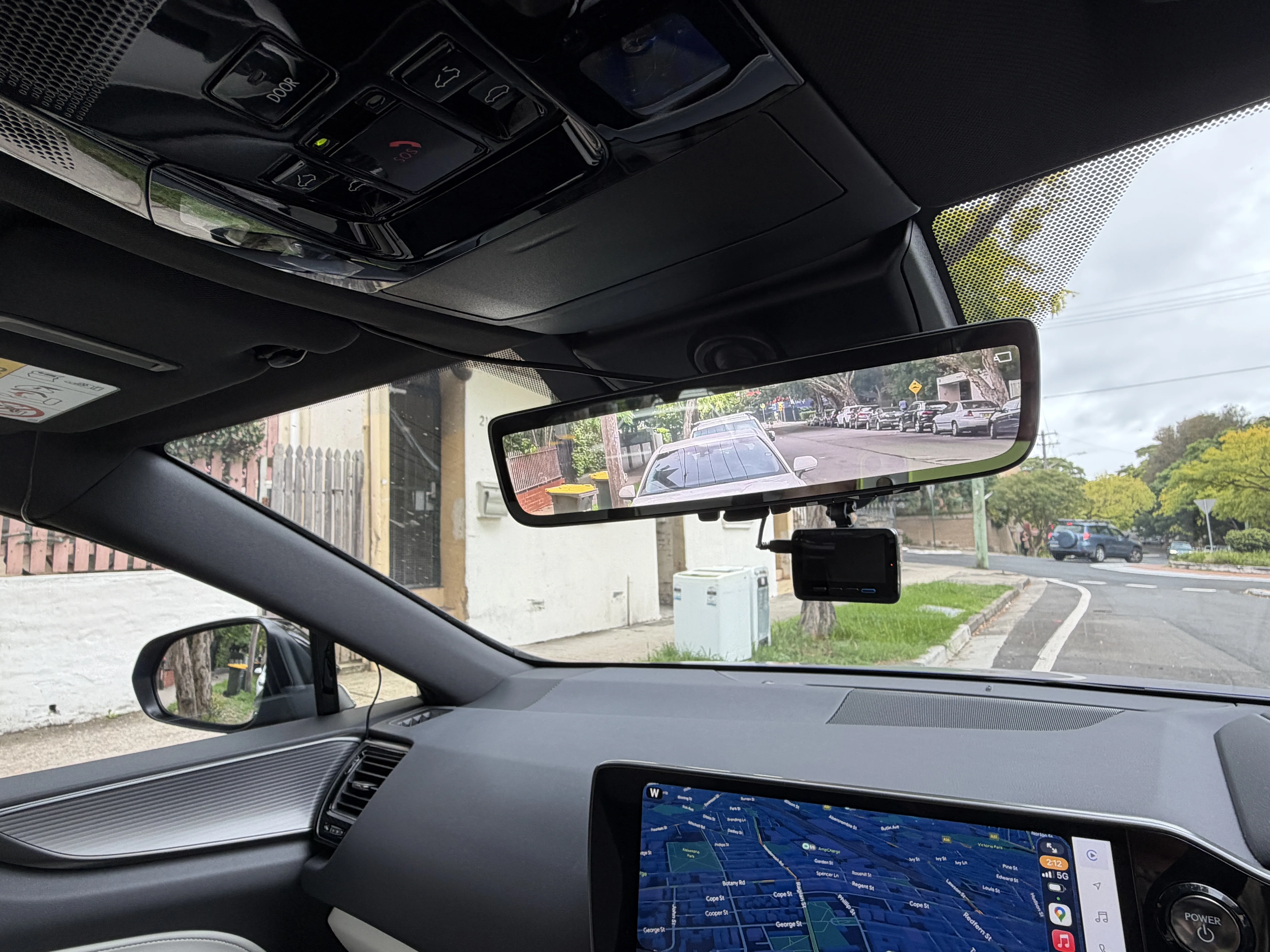 2026 lexus nx450h+ electronic rearview mirror