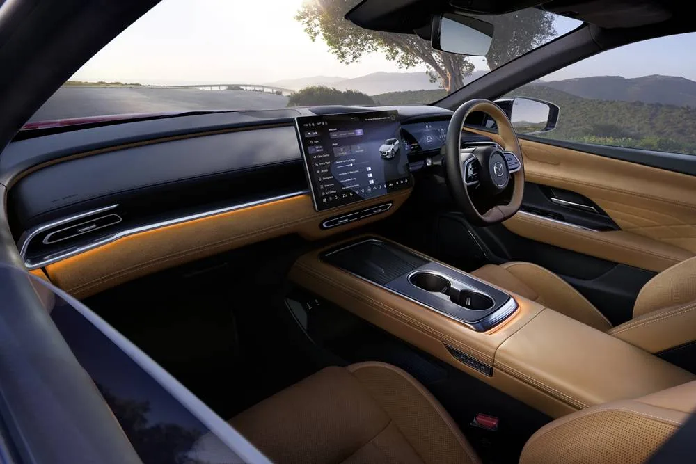 Mazda 6e Interior Tan Leather