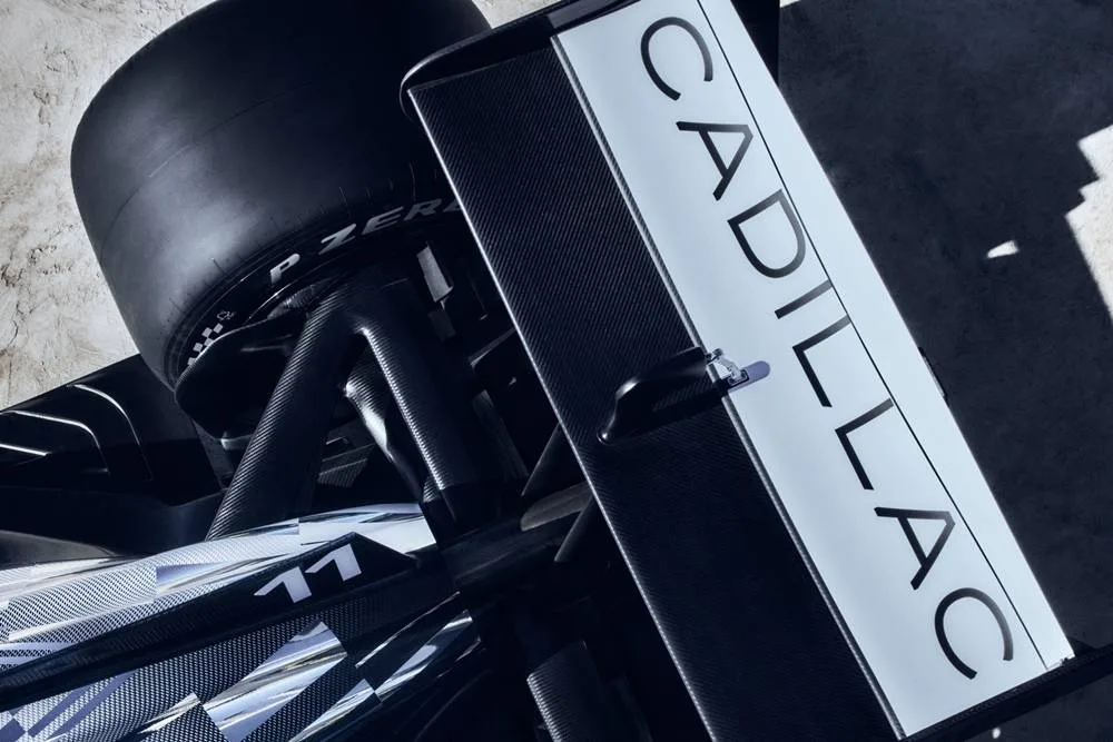Cadillac-F1-team-reveals-in Sydney Cadillac-Showroom