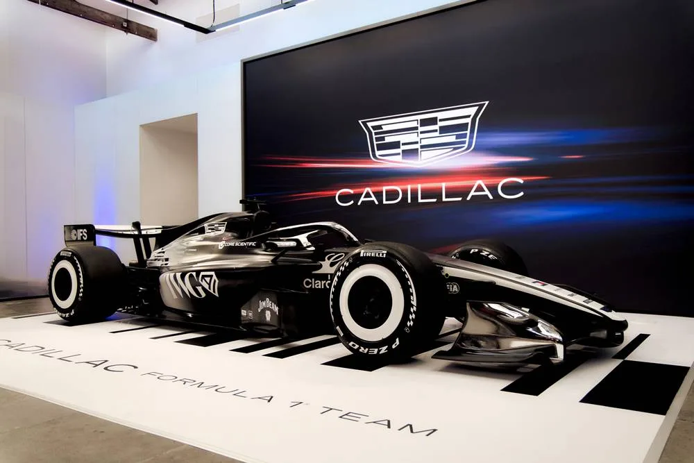 Cadillac-F1-team-reveals-in Sydney Cadillac-Showroom (8)