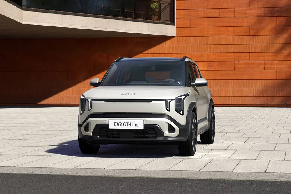 Kia EV2 revealed at brussels front