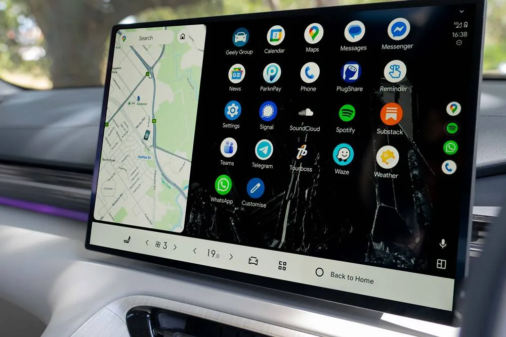 Geely EX5_Android Auto