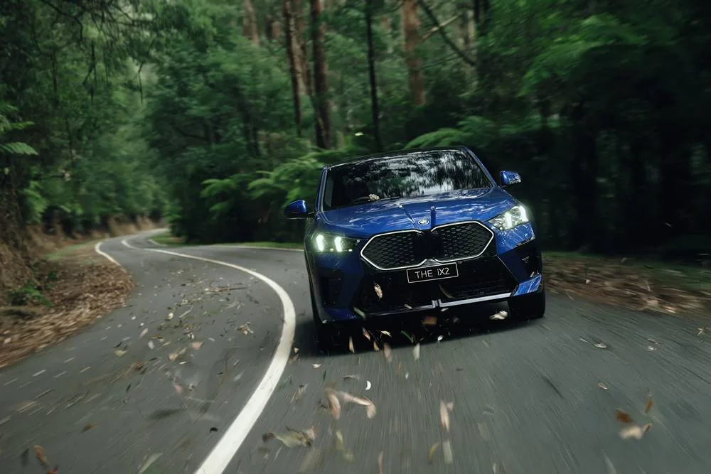 2026-bmw-iX2- front-driving