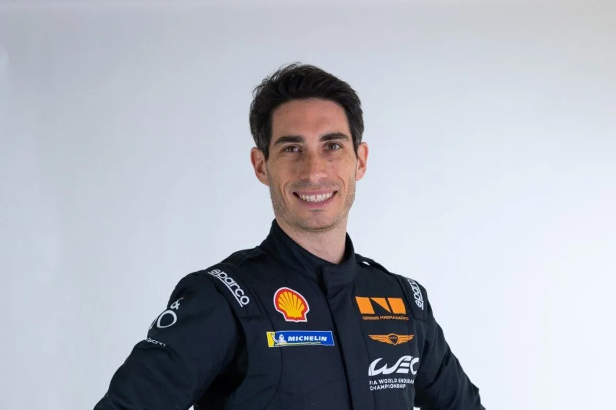 Paul-Loup Chatin in Genesis Magma Racing suit for WEC 2026 season