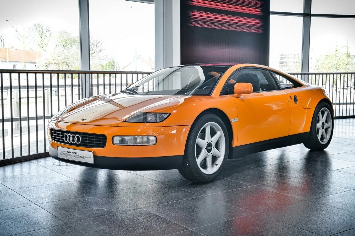 Audi concept car at Museum Mobile Design Legends exhibition