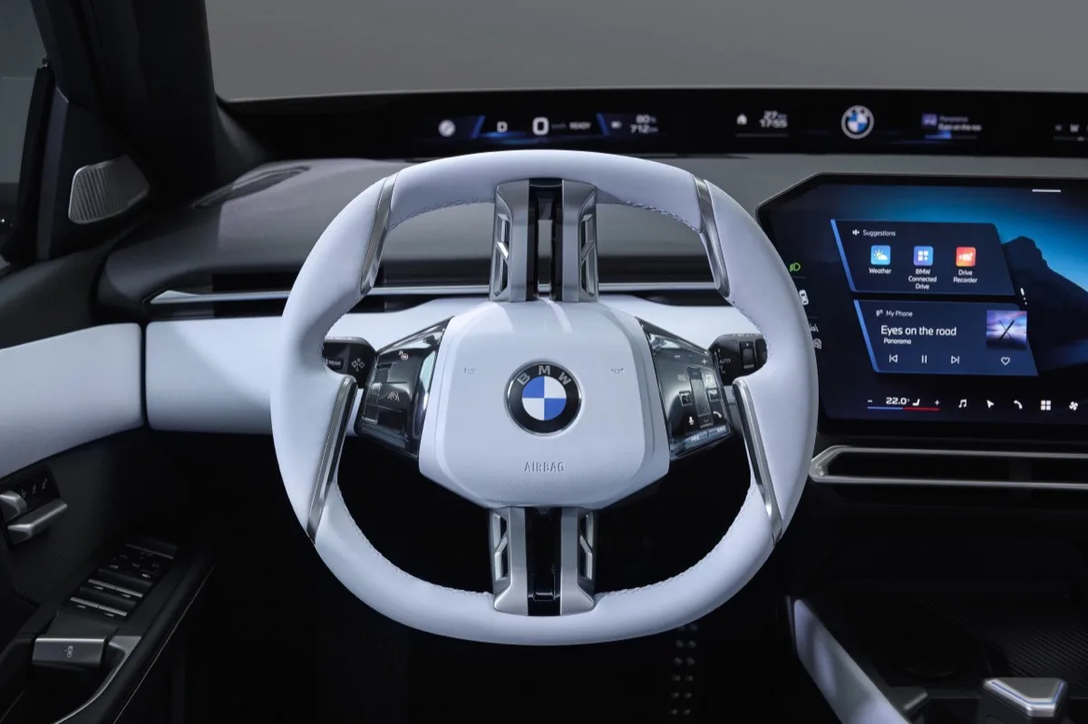 BMW i3 fully electric 3 Series Neue Klasse interior 2026