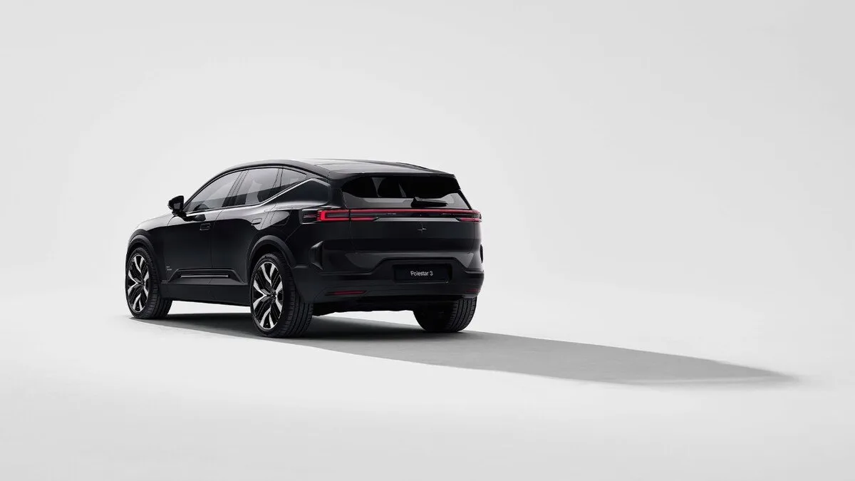 2026 Polestar 3 Rear Three-Quarter View