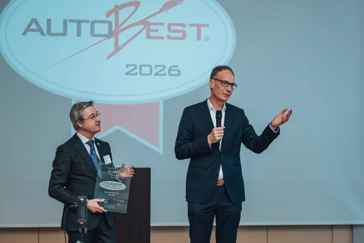 Polestar SMARTBEST 2026 award presentation ceremony in Vienna
