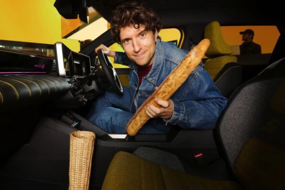 Renault 5 E-Tech baguette holder French Bread Day 2026