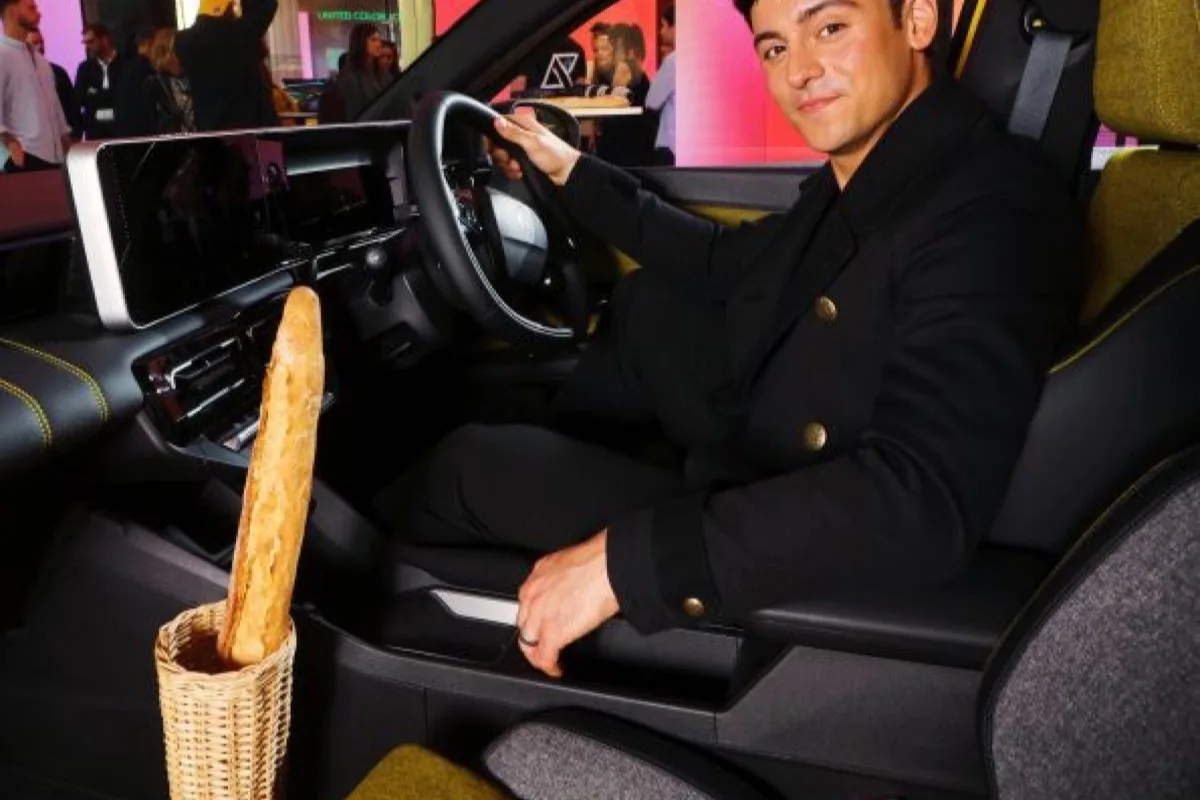 Renault 5 E-Tech baguette holder French Bread Day 2026