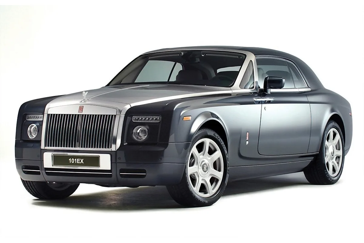 2006 Rolls-Royce 101EX concept coupé front three-quarter studio view