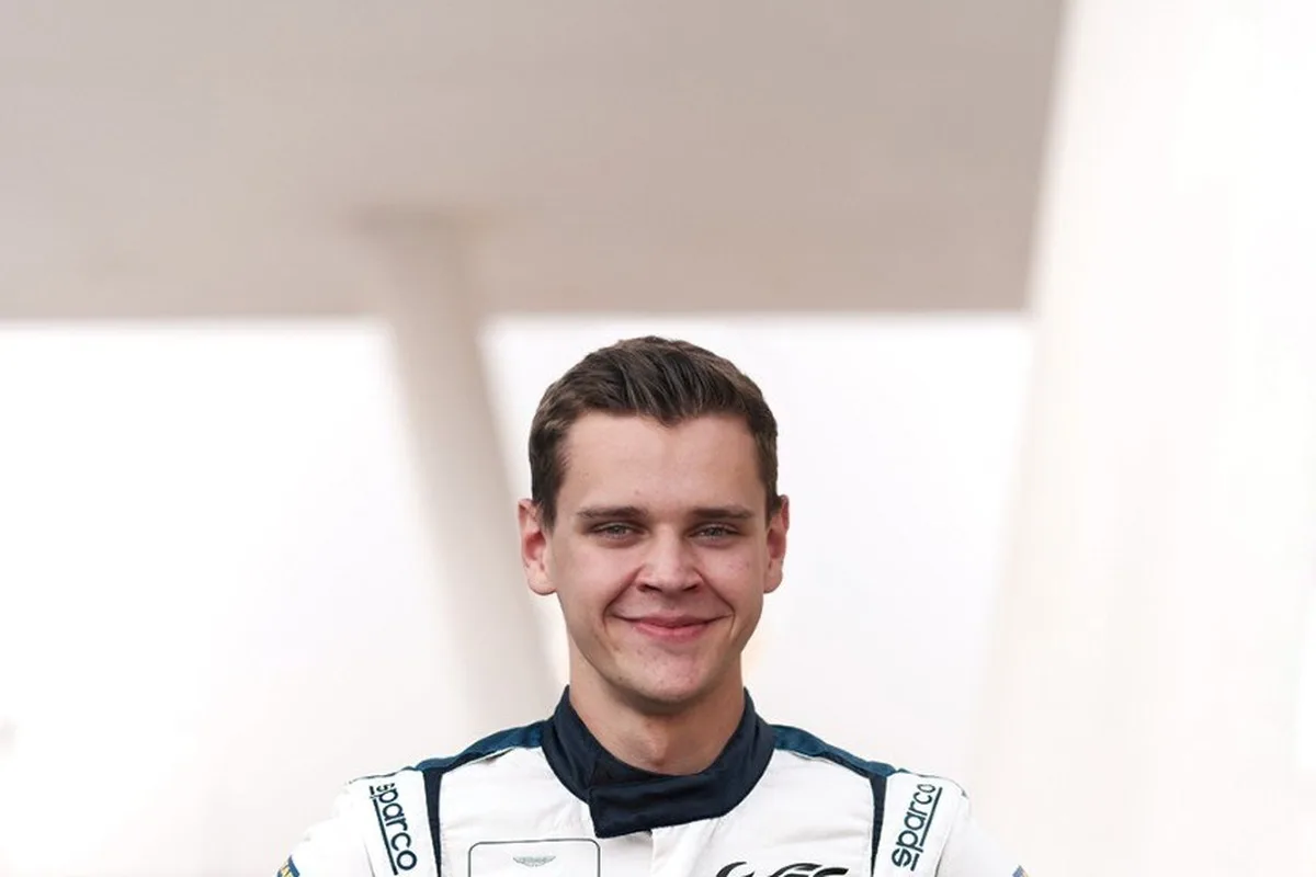 2026 Aston Martin Racing Driver Academy driver portrait in official image