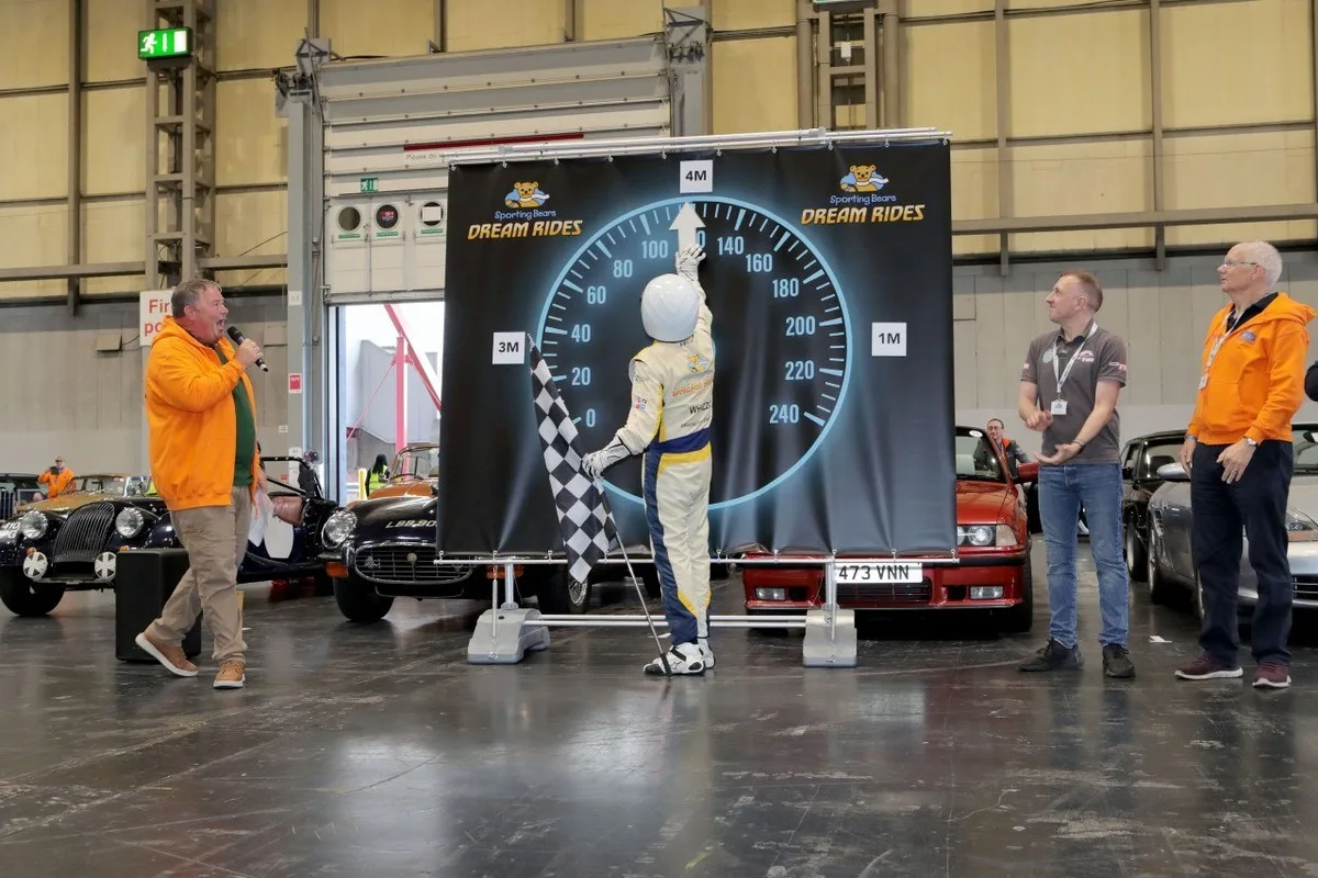 Sporting Bears event volunteers with speed board challenge in 2026
