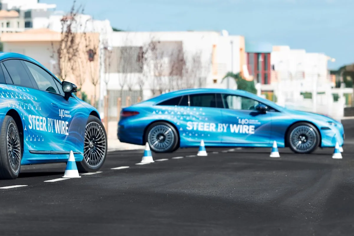 Steer-by-wire becomes reality in the new EQS