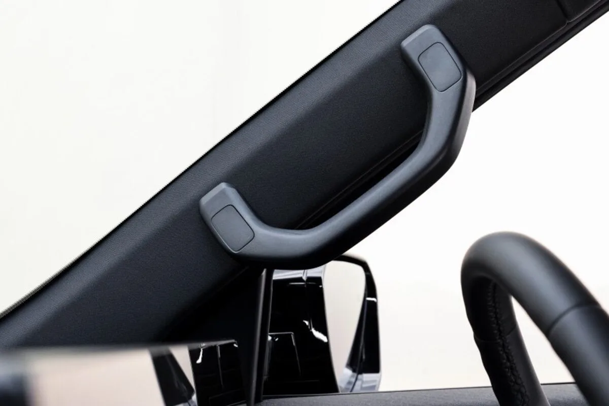 MGU9 interior front a pillar grab handle