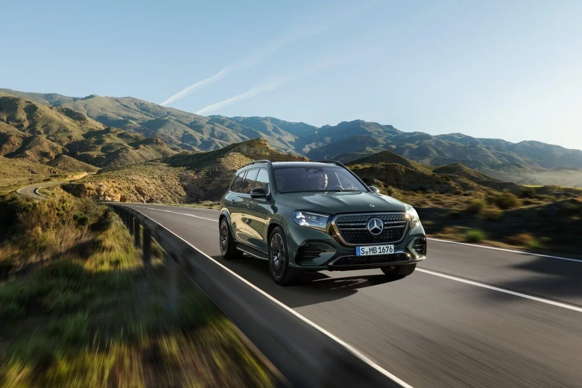2026 Mercedes-Benz GLE Coupe front three-quarter view