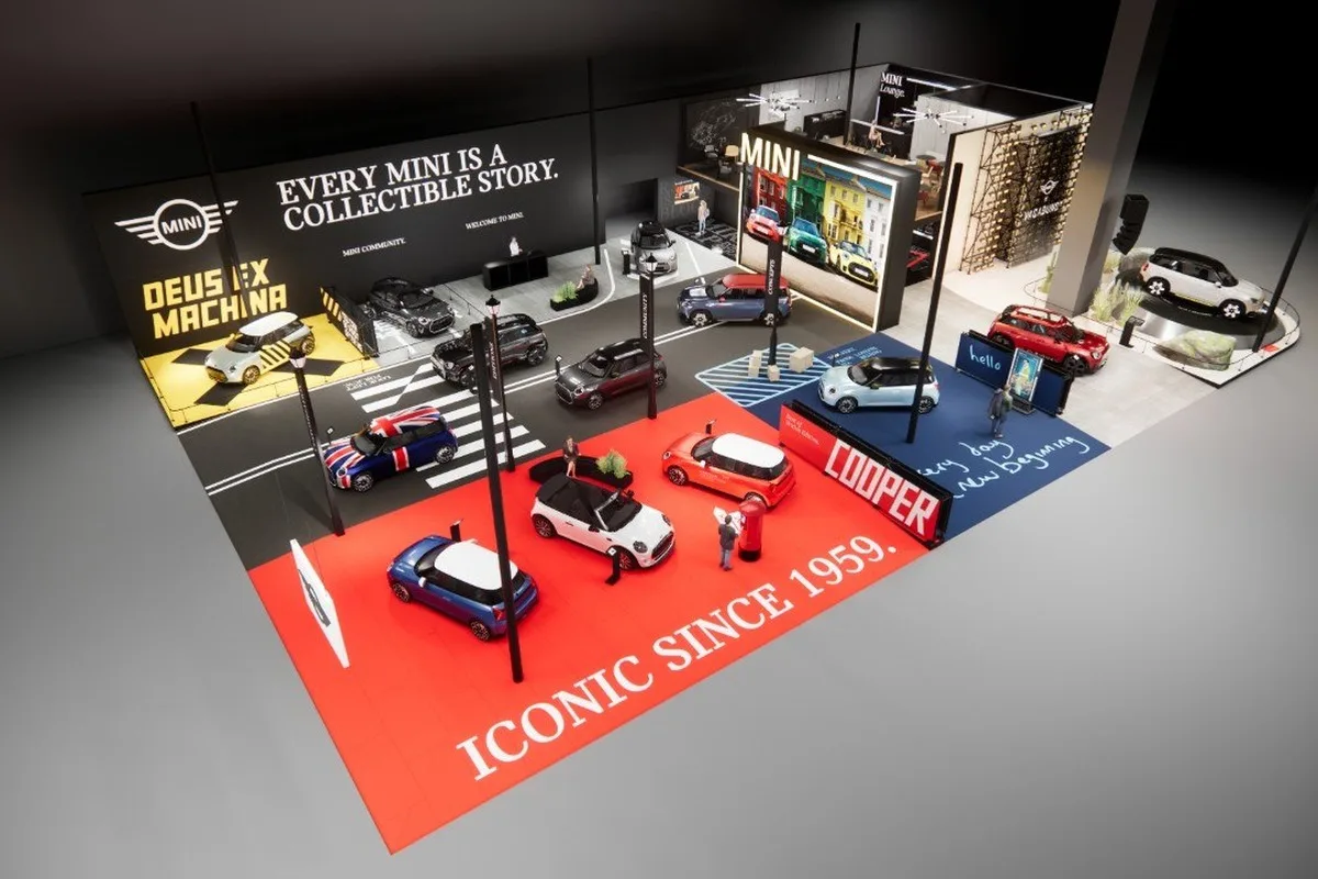 MINI Auto China Beijing 2026 stand render
