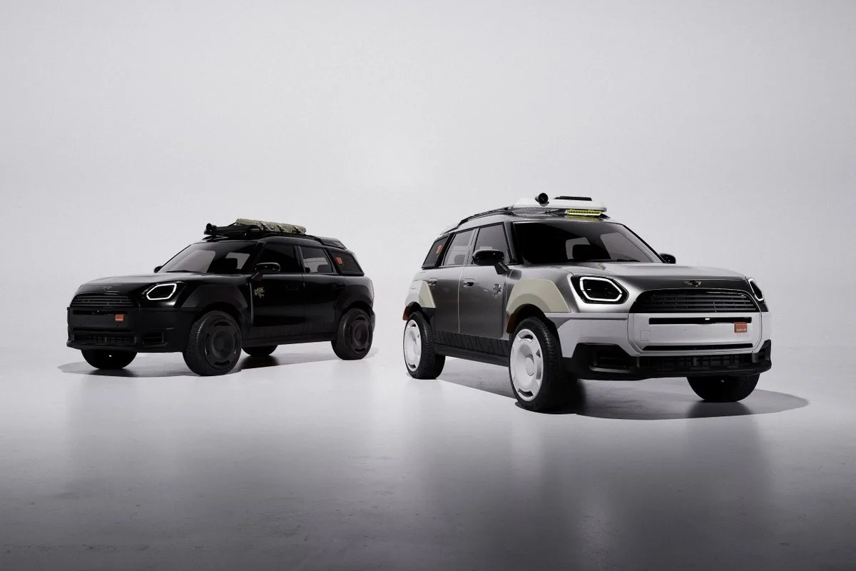 MINI Countryman x VAGABUND studio pair with overland styling