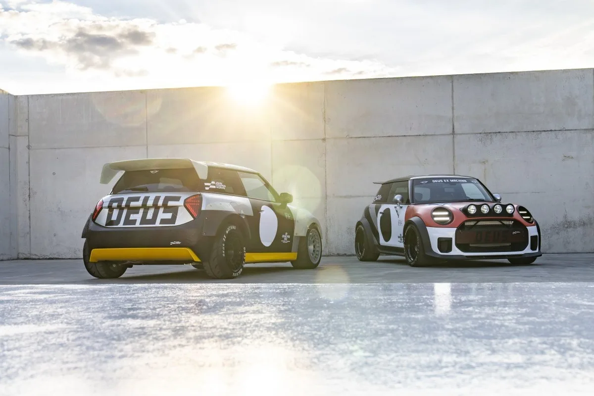 MINI custom concepts in Beijing teaser setting