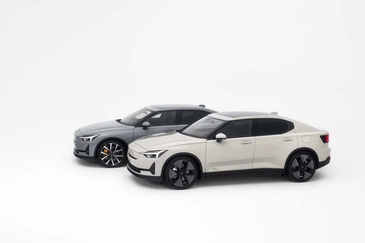 MY27 Polestar 2 in white studio press image 7