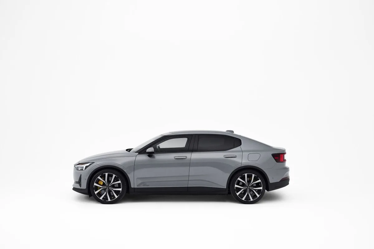 MY27 Polestar 2 in white studio press image 8