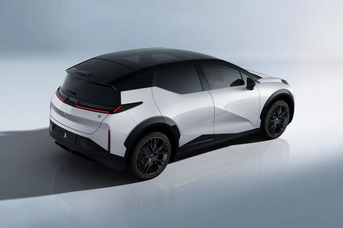 2026 Zeekr X rear three quarter studio image