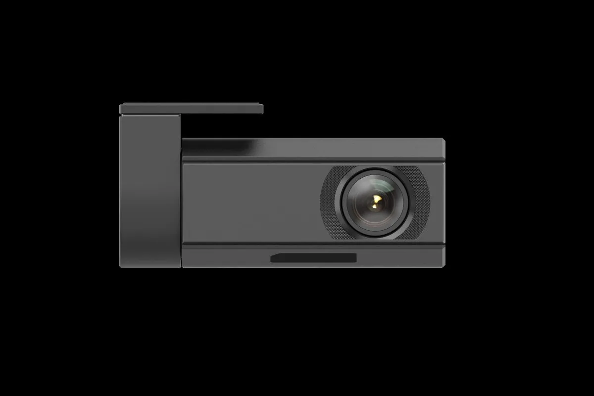 Navman dash cam rear camera module product render with visible lens