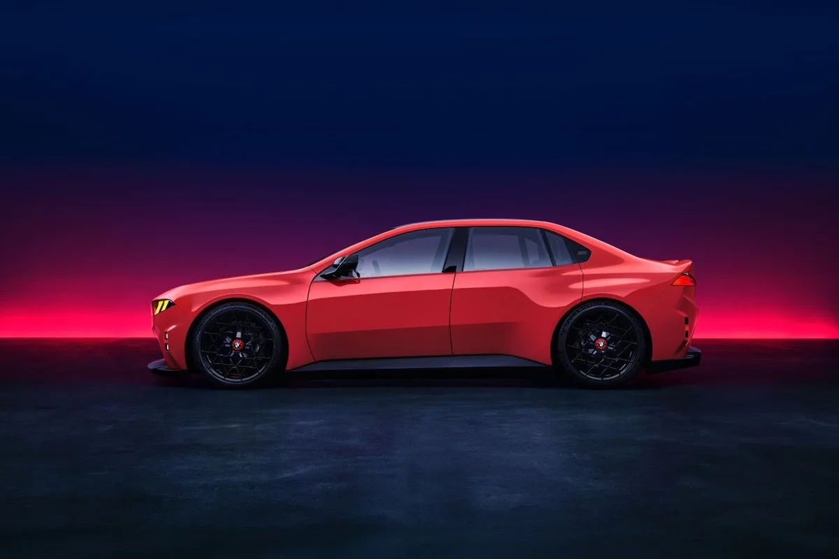 BMW M Concept Neue Klasse electric concept side profile