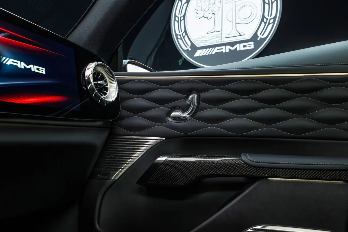 Mercedes-AMG GT SUV door trim and air vent